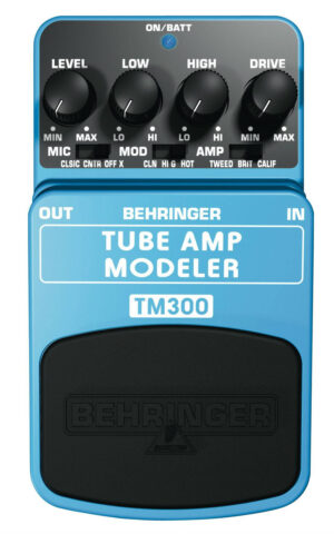 Ремонт BEHRINGER TM300- ПЕДАЛЬ МОДЕЛИРОВАНИЯ ЛАМПОВЫХ УСИЛИТЕЛЕЙ