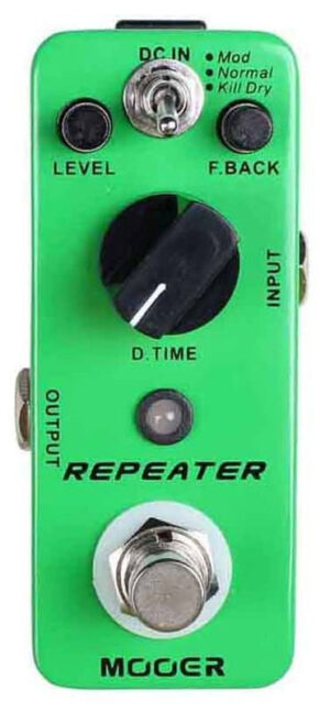 Ремонт MOOER REPEATER - ПЕДАЛЬ ГИТАРНАЯ DELAY