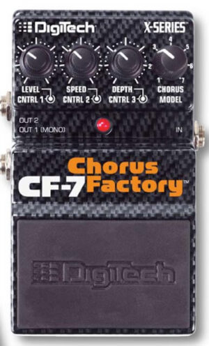 Ремонт  DIGITECH X-SERIES® CF7 CHORUS FACTORY PEDAL