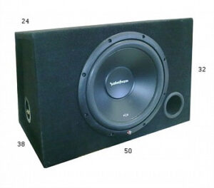 Ремонт Rockford Fosgate R2D210 in vented box