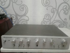 Ремонт полупроводникового усилителя  Радиотехника УП 001