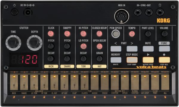 Ремонт синтезатора KORG VOLCA BEATS