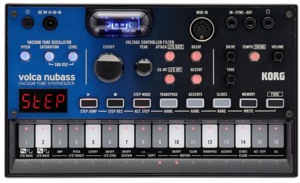 Ремонт синтезатора KORG VOLCA NUBASS