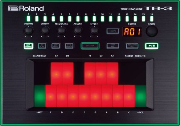 Ремонт синтезатора ROLAND AIRA TB 3