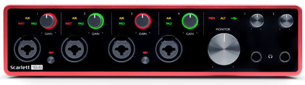 Ремонт звуковой карты FOCUSRITE SCARLETT 18I8 3RD GEN