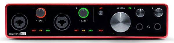 Ремонт звуковой карты FOCUSRITE SCARLETT 8I6 3RD GEN