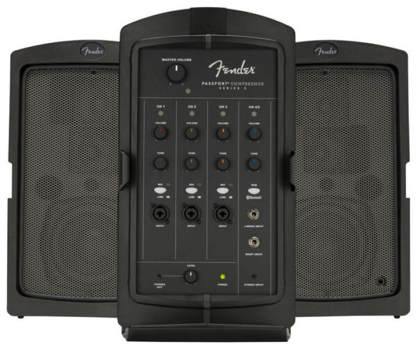 Pемонт акустических систем FENDER PASSPORT® CONFERENCE SERIES 2 BLACK 230 V EU