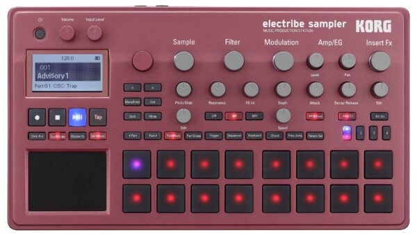 Ремонт синтезатора KORG ELECTRIBE 2 S RD