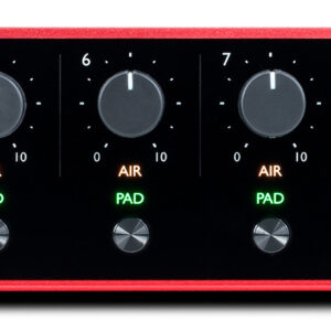 Ремонт звуковыx карт FOCUSRITE SCARLETT 18 I 20 3 RD GEN