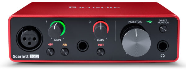 Ремонт звуковыx карт FOCUSRITE SCARLETT SOLO 3 RD GEN