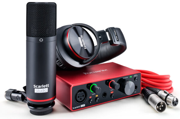 Ремонт звуковыx карт FOCUSRITE SCARLETT SOLO STUDIO 3 RD GEN