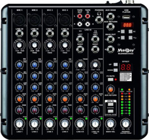 Ремонт микшерныx пультов Madboy Blender 642 U