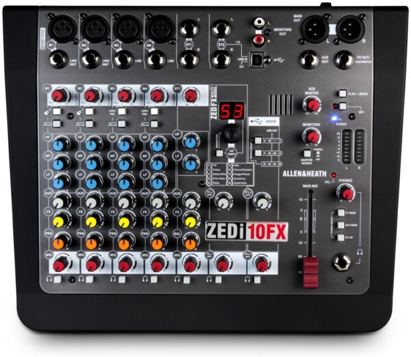 Ремонт микшерных пультов ALLEN&HEATH ZEDI 10 FX